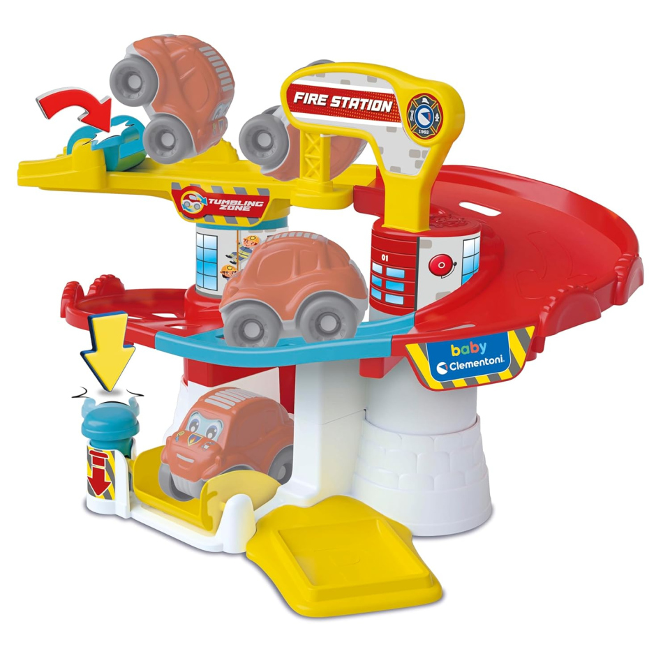 Clementoni Baby Fire Station – Pista Pompieri con Macchinina dai 18 Mesi