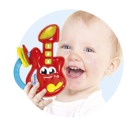 Clementoni Baby Gitar – Sonaglino Chitarra Elettronico per Neonati