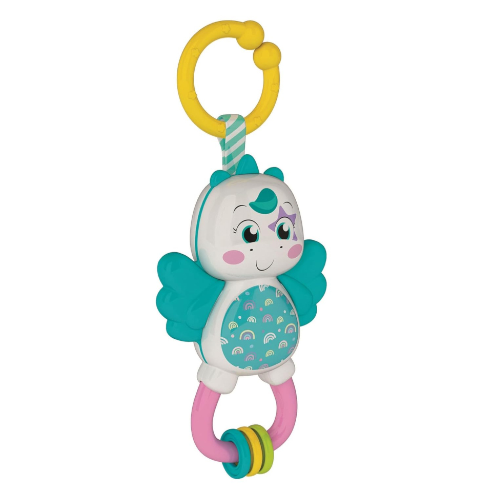 Clementoni Baby Little Unicorn – Sonaglio Unicorno per Neonati