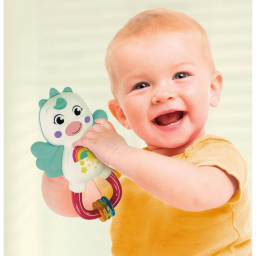 Clementoni Baby Little Unicorn – Sonaglio Unicorno per Neonati