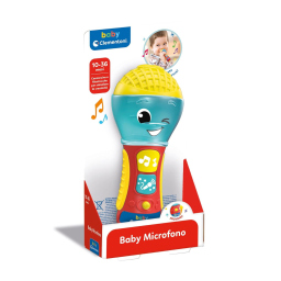 Clementoni Baby Microfono Educativo Luci e Suoni 10-36 Mesi
