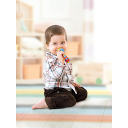 Clementoni Baby Microfono Educativo Luci e Suoni 10-36 Mesi