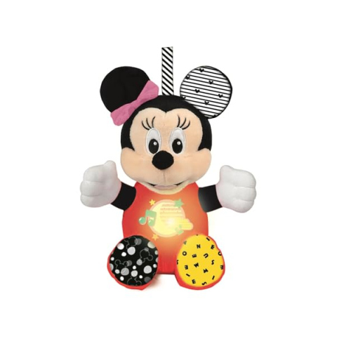 Clementoni Baby Minnie Peluche Luminoso con Melodie