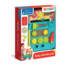 Clementoni Baby Montessori – Banchetto Lavoro per Neonati 12+ Mesi