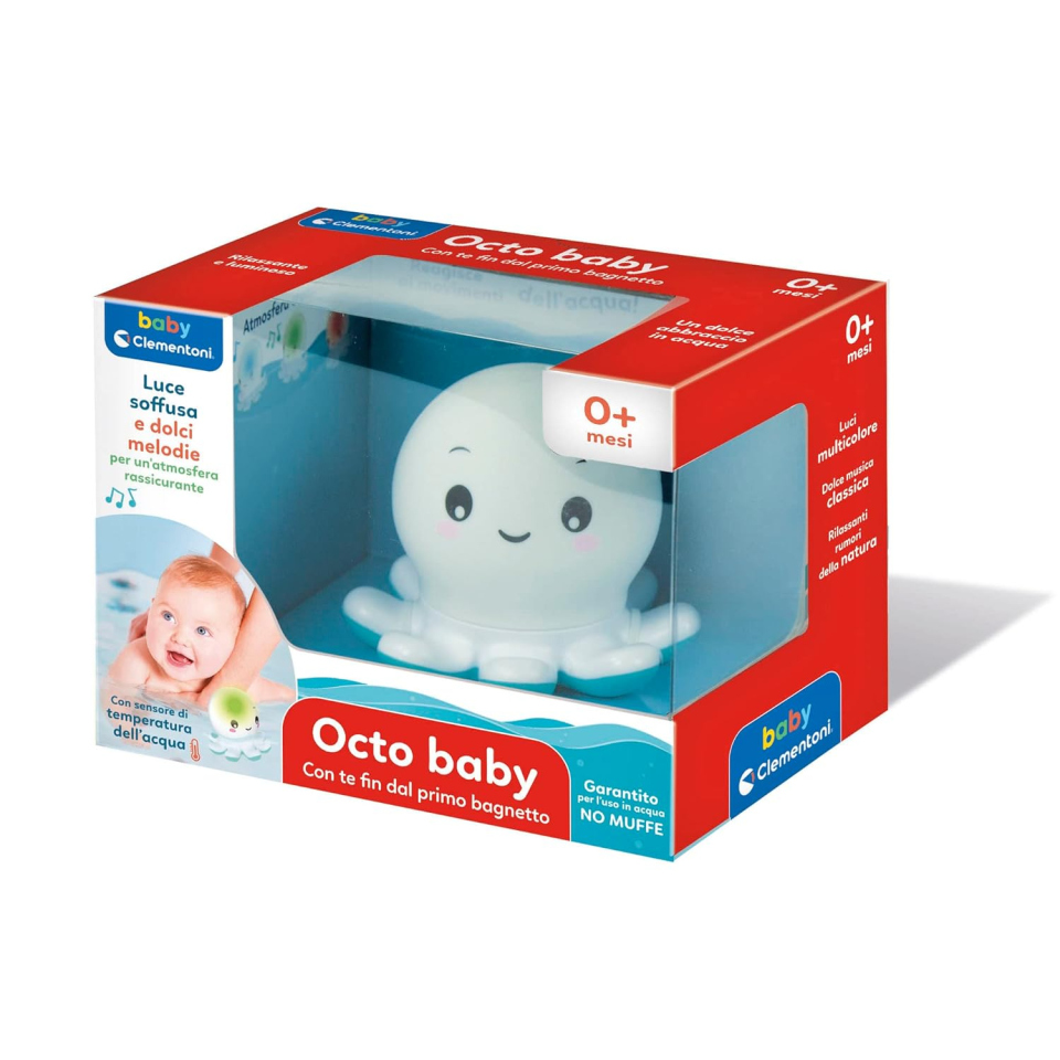 Clementoni Baby Octopus – Polipo Interattivo Primo Bagnetto