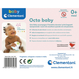 Clementoni Baby Octopus – Polipo Interattivo Primo Bagnetto