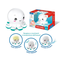 Clementoni Baby Octopus – Polipo Interattivo Primo Bagnetto