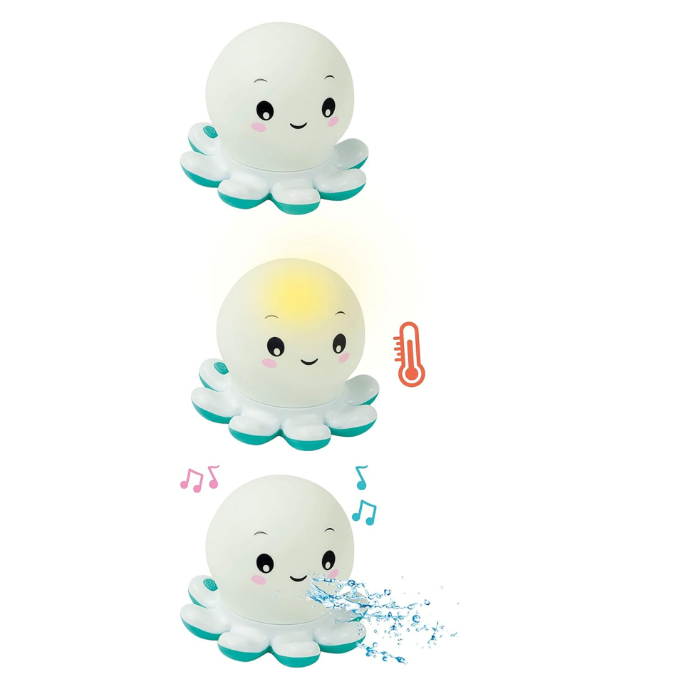 Clementoni Baby Octopus – Polipo Interattivo Primo Bagnetto