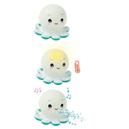 Clementoni Baby Octopus – Polipo Interattivo Primo Bagnetto