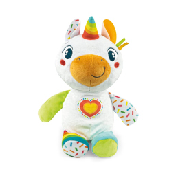 Clementoni Baby peluche unicorno interattivo Laila dai 6 mesi
