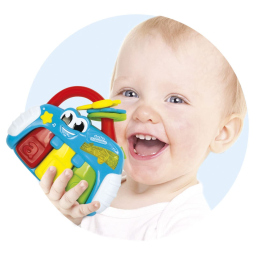 Clementoni Baby Piano Sonaglino Elettronico con Luci e Musica