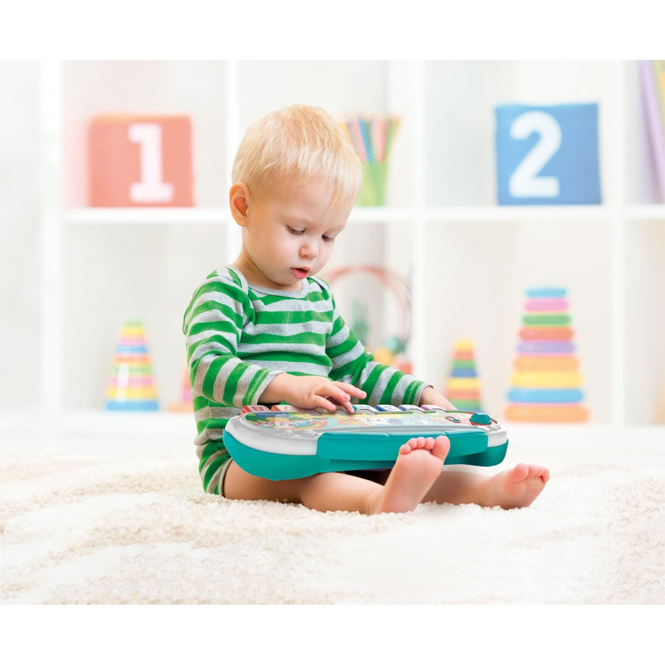 Clementoni Baby Pianola degli Animali – Tastiera Musicale dai 18 Mesi