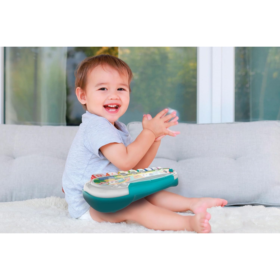 Clementoni Baby Pianola degli Animali – Tastiera Musicale dai 18 Mesi