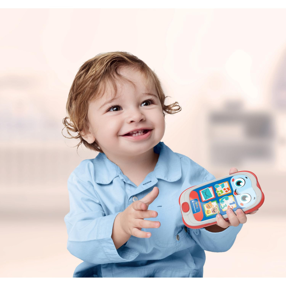 Clementoni Baby Smartphone – Telefono Gioco per Neonati 6-36 Mesi