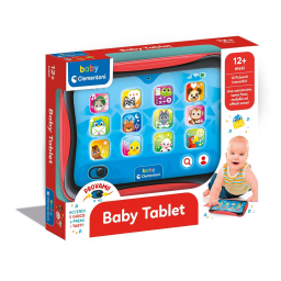 Clementoni Baby Tablet Interattivo Luci e Suoni 12-36 Mesi