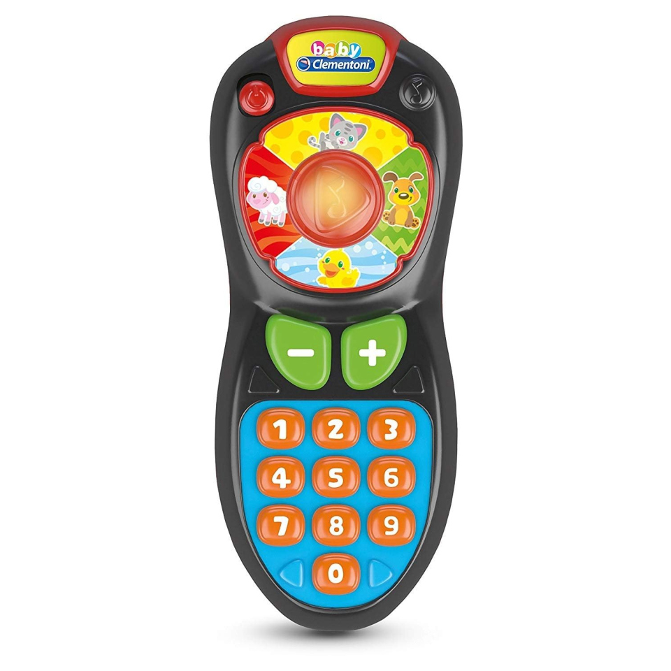 Clementoni Baby Telecomando Elettronico con Suoni e Luci