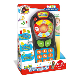 Clementoni Baby Telecomando Elettronico con Suoni e Luci
