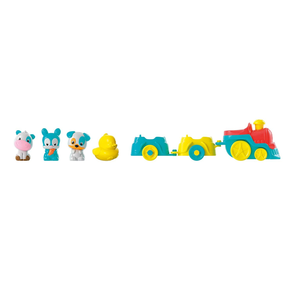 Clementoni Baby Trenino in Fattoria – Playset Elettrico con Animali 12+ Mesi
