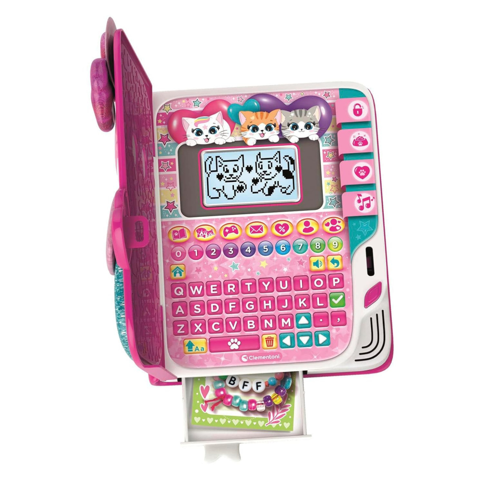 Clementoni BFF Sally – Diario Segreto Digitale LCD per Bambine