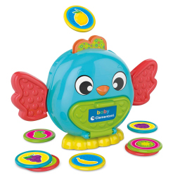 Clementoni Baby Montessori Birdy Bank – Salvadanaio Uccellino con Gettoni