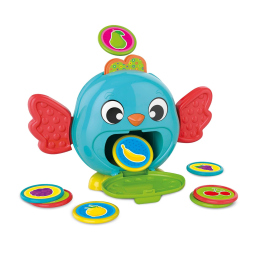 Clementoni Baby Montessori Birdy Bank – Salvadanaio Uccellino con Gettoni
