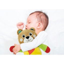 Clementoni Bob The Bear – Peluche Sensoriale per Neonati 0-36 Mesi