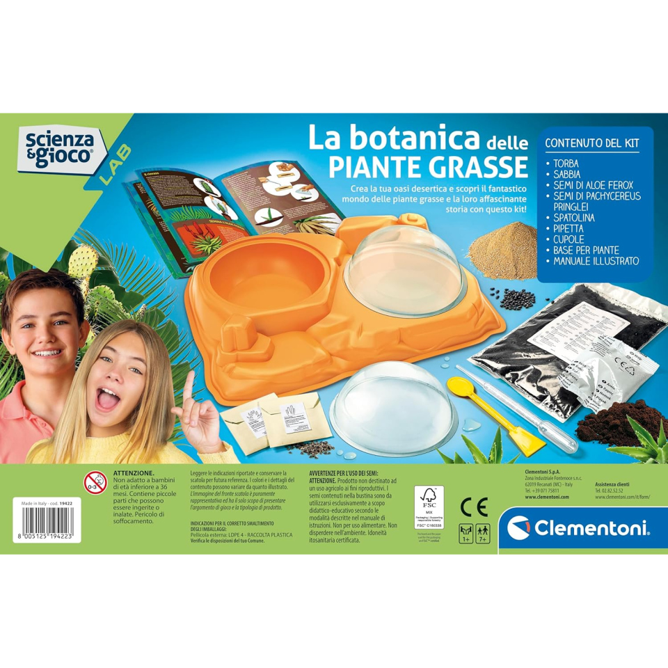 Clementoni Scienza e Gioco Lab – Botanica Piante Grasse