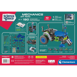 Clementoni Scienza e Gioco Build Off Road – Kit Costruzioni Meccanica 8+