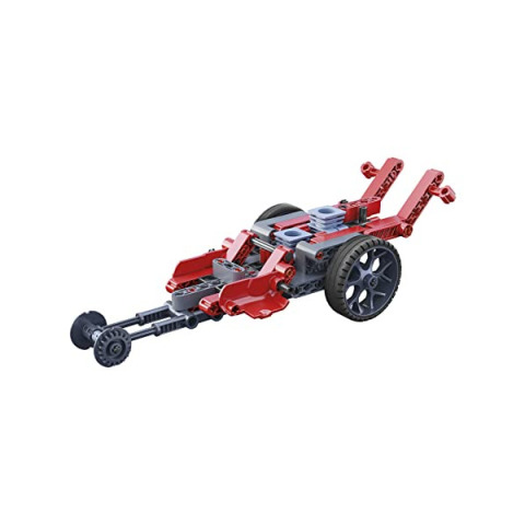 Clementoni Build – Roadster e Dragster, Kit di Costruzioni Meccaniche