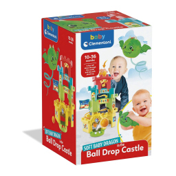 Clementoni Castello Morbido con Draghetto – Gioco a Percorso Palline dai 10 Mesi