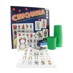 Clementoni Cinquina – Gioco di Carte Napoletane e Piacentine per 2-10 Giocatori