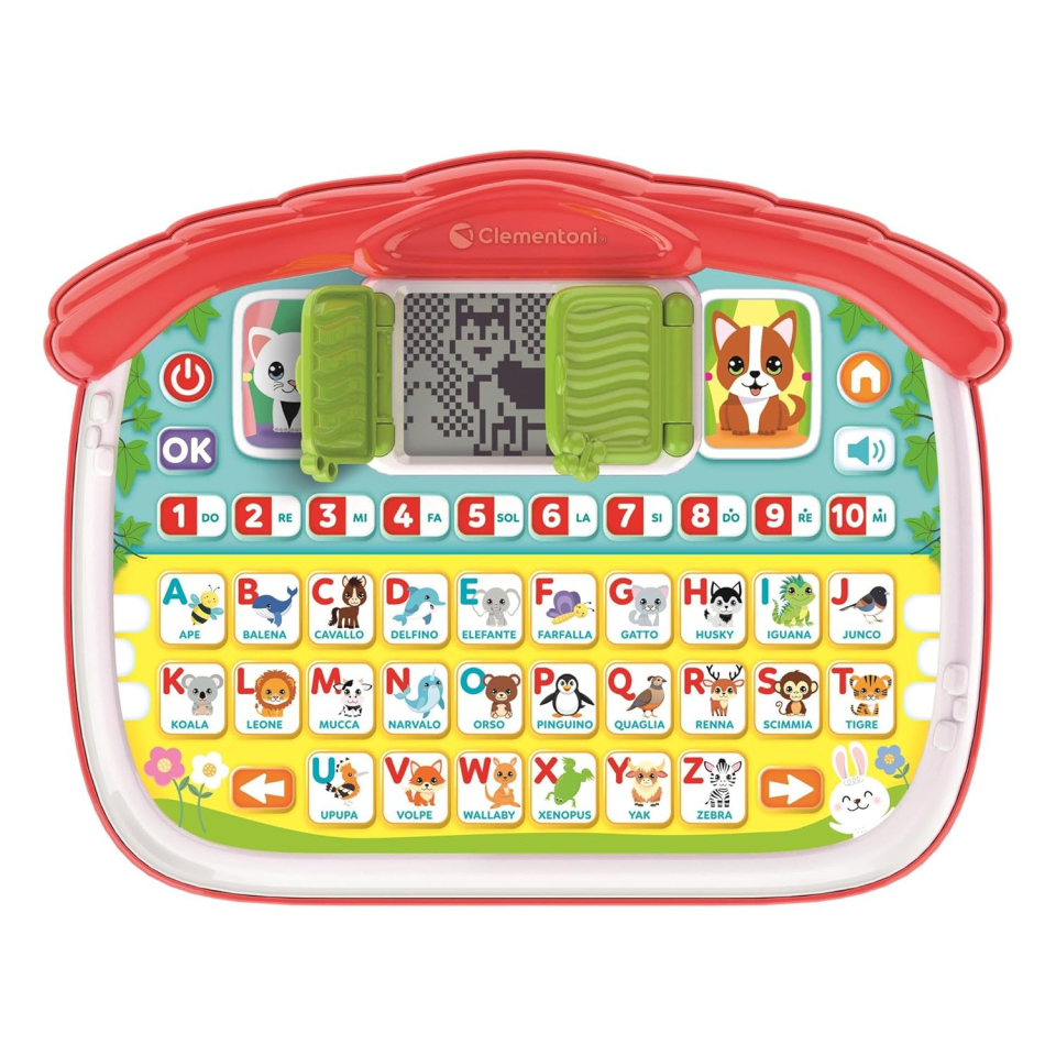 Clementoni Computer Kid La Casa degli Animali – Laptop Educativo 2-4 Anni