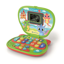 Clementoni Computer Kid Draghetto – Laptop Educativo dai 2 Anni
