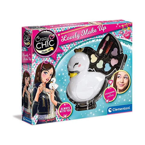 Clementoni Crazy Chic Cofanetto Make-Up Cigno