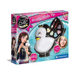 Clementoni Crazy Chic Cofanetto Make-Up Cigno