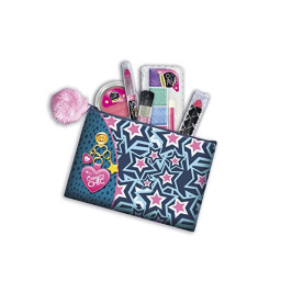 Clementoni Crazy Chic Make Up Pochette – Trousse Trucchi Lavabili per Bambine 6+