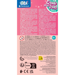 Clementoni Create Your Pens Fantasy – Kit Penne Personalizzabili