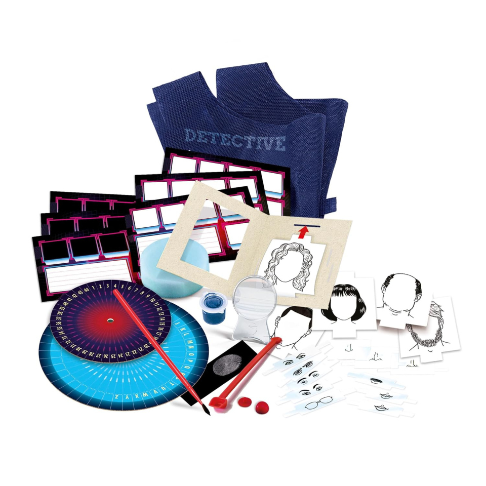 Clementoni Detective Kit – Laboratorio Impronte e Codici Segreti