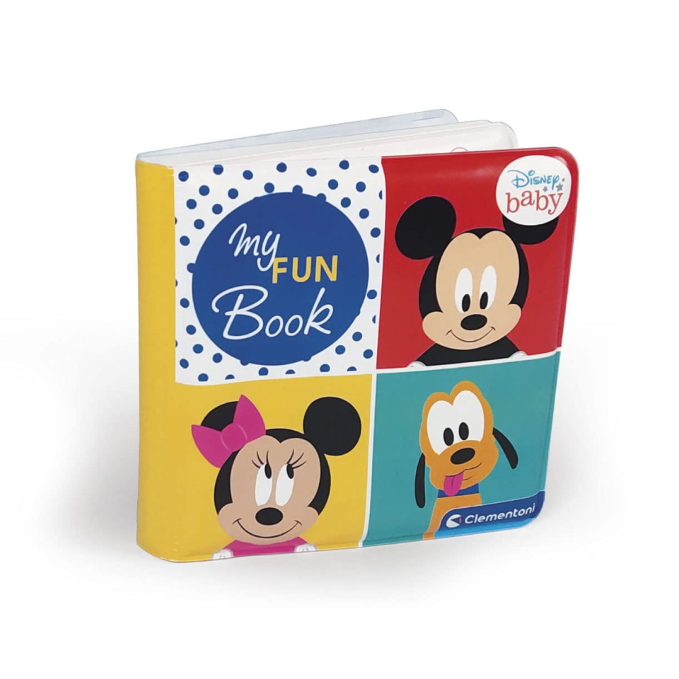 Clementoni Disney Baby My Fun Book – Libro Bagnetto dai 6 Mesi