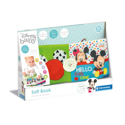 Clementoni Disney Baby - Libro Morbido Sensoriale 0+ Mesi