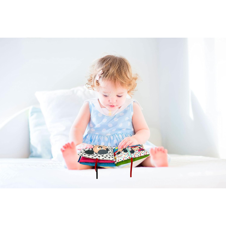 Clementoni Disney Baby - Libro Morbido Sensoriale 0+ Mesi