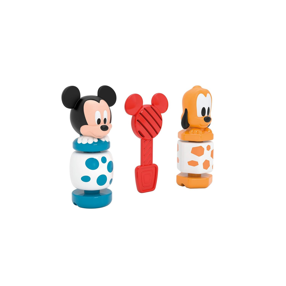 Clementoni Disney Baby Mickey – Kit Costruisci e Gioca a Incastri