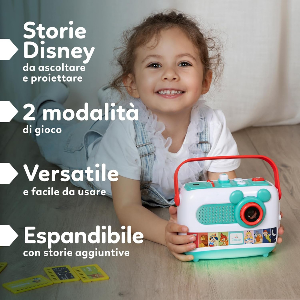 Clementoni Disney Baby Proiettore Raccontastorie Plus
