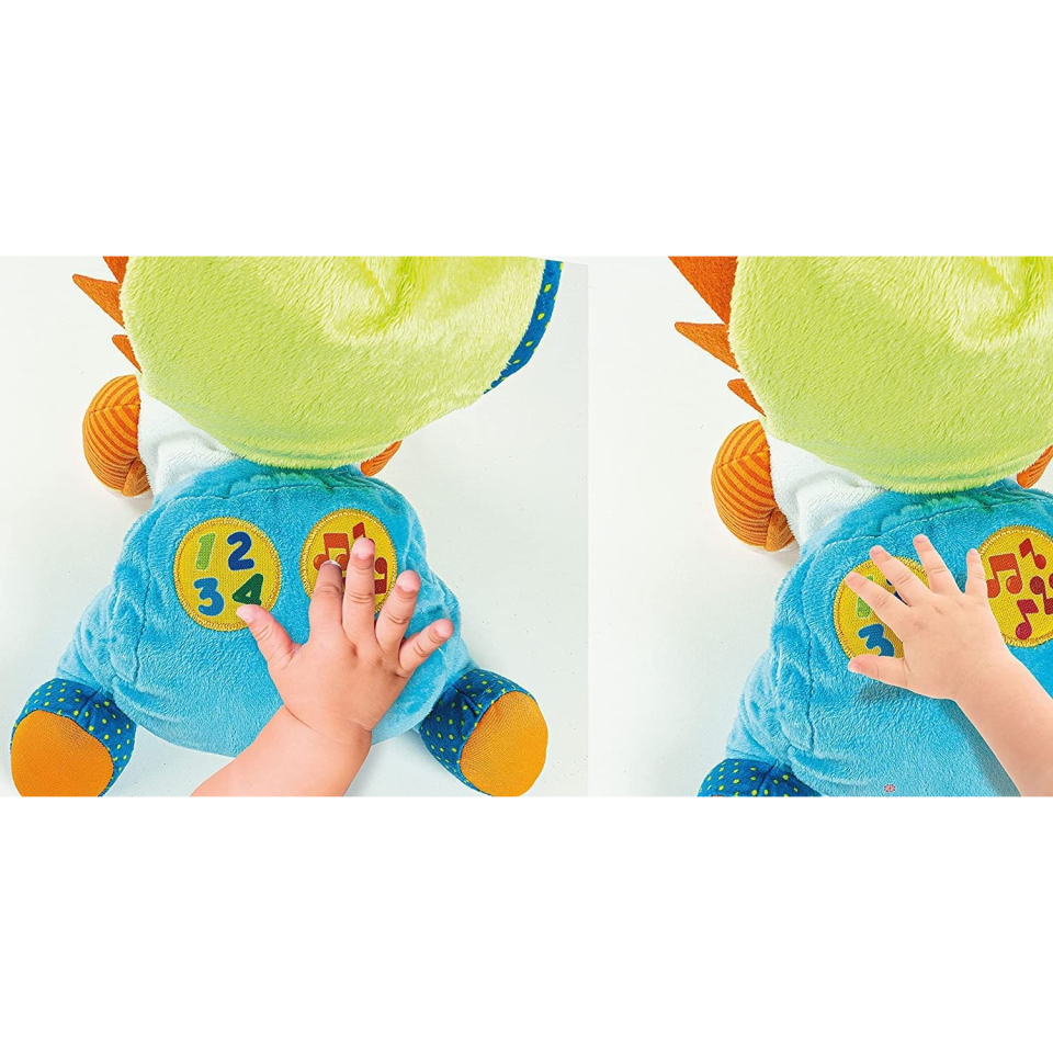 Clementoni Edo Gattona e Canta – Peluche Interattivo per Neonati