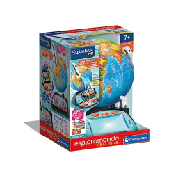 Clementoni Sapientino Esploramondo Real Time – Mappamondo Interattivo Bluetooth