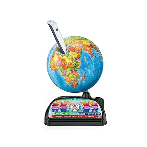 Clementoni Sapientino Esploramondo Real Time – Mappamondo Interattivo Bluetooth