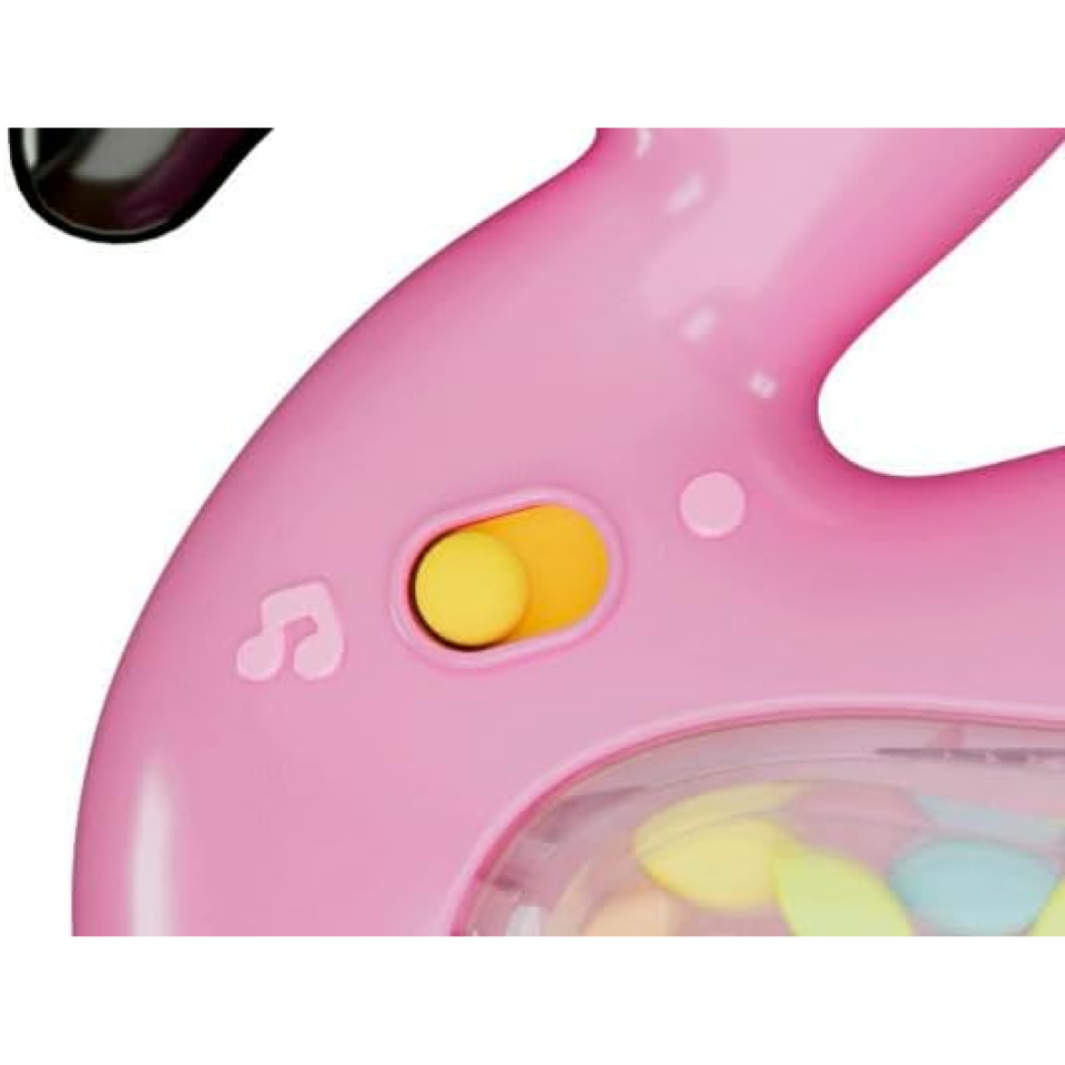Clementoni Baby Fancy Flamingo – Sonaglino Fenicottero Interattivo 3m+