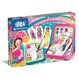 Clementoni Fashion Designer – Set Disegno Moda con Lavagna Luminosa