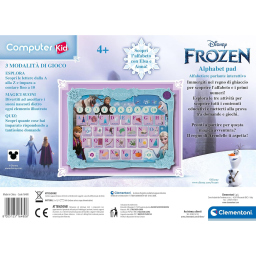 Clementoni Frozen Alphabet Pad – Alfabetiere Elettronico Interattivo