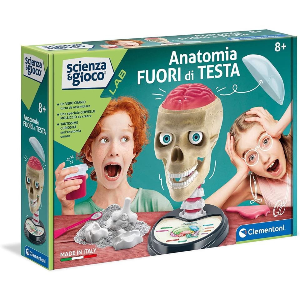 Clementoni Scienza Lab Fuori di Testa – Laboratorio Anatomia del Cranio